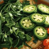 ねばっと野菜4種はめかぶ、それと